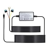 Dash Cam Hardwire Kit, 12-24V Input, DC 5V Output, Battery Drain Protection (USB-Micro)