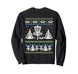 Disc Golf Ugly Christmas Sweatshirt Game Holiday Xmas Sweatshirt