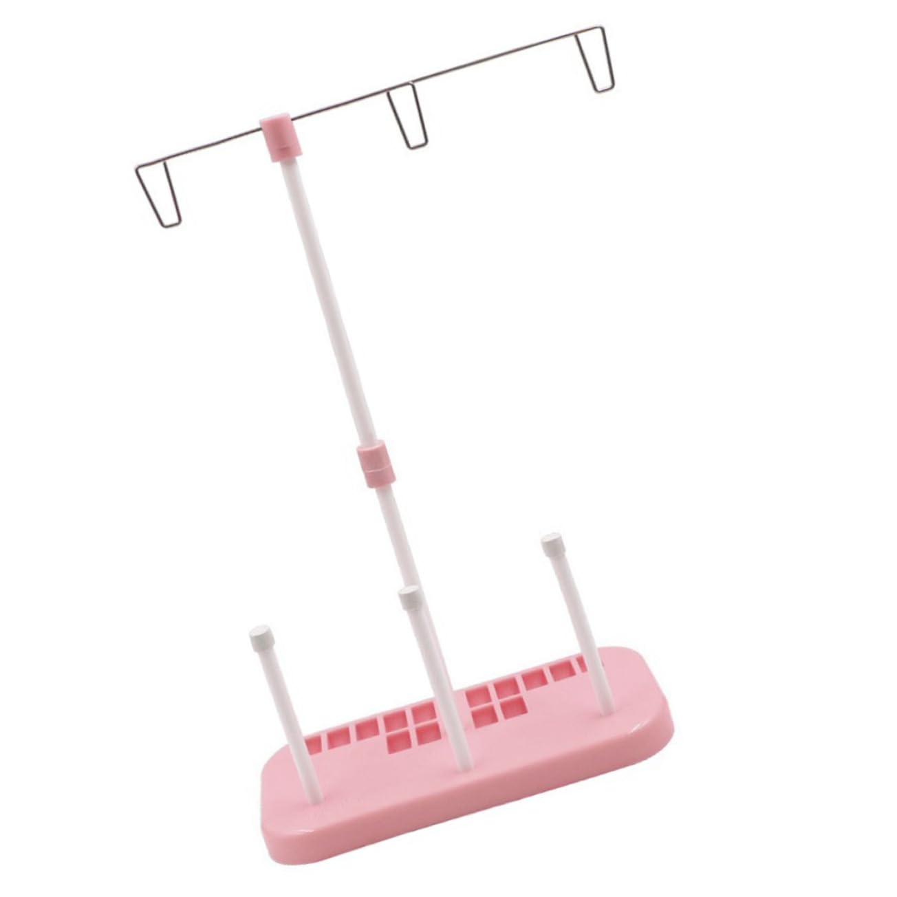 SHINEOFI 4 Pezzi Accessori per Macchine da Cucire Domestiche Supporto per Filo Ad ASSE Supporto per Macchina Overlock Supporto Pinze Mini Kit Strumento per Abbigliamento Bobine di