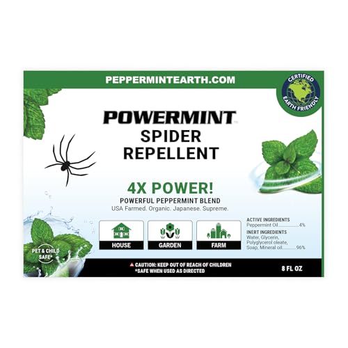 Image of Powermint 8 Oz Peppermint Oil Spider Spray