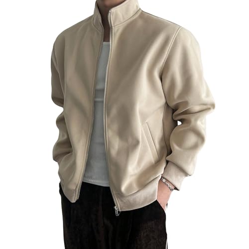 Image of PROSHARX Old Money Stand Up Collar Sweatshirt Zip-Up | Premium Comfort, Timeless & Aesthetic Style