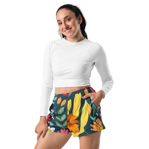 Short de running femme réfléchissant confortable et stylé pour courir la nuit