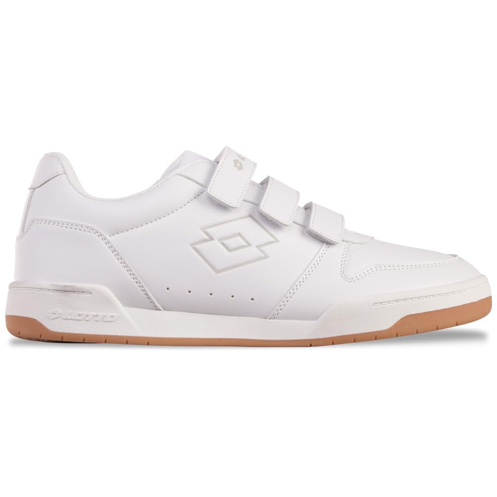 Lotto Titanis VL Unisex Trainers, White/LT.Grey, 41 EU, White Lt Grey, 7.5 UK