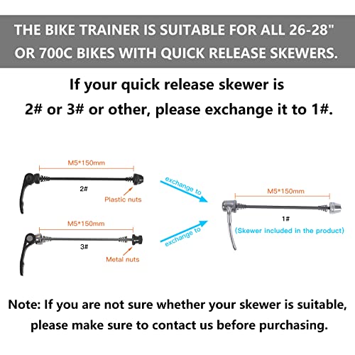 Unisky Bike Trainer Stand For Indoor Riding 6 Speed Stationary Bike Stand For Exercise Bicycle Resistance Trainers #TOP3