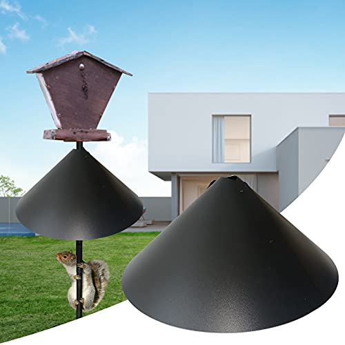 Afneembare Baffle Plastic De PP Eekhoorn 14 Feeder Beschermen Om Solid Bird Inch Patio Gazon & Tuin Oplaadbare Verticale Muis (zwart, Een Grootte) - Image 7
