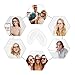 Eyeglass Nose Pads, Nose Pads for Glasses, 10 Pairs Adhesive Glasses Nose Pads, 2mm Thickness Anti-Slip Nose Pad, Soft Silicone Glasses Nose Grips for Glasses Eyeglasses and Sunglasses (Clear)