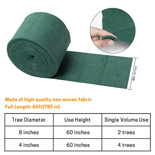 Zelarman 2 Pack Tree Protector Wraps - Total 130 Foot Cold-Proof Tree Trunk Tape Wrap Plants Freeze Protection Bandage Wrap Guard For Warm-Keeping & Moisturizing #TOP1