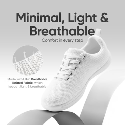 Image of Frido Cloud Comfort Walking Shoes for Women | Zero-Drop Barefoot Design with Wide Toe Box | Lightweight Breathable Comfort Shoes | Natural Foot Movement | Available in Slip-On & Lace-Up Styles
