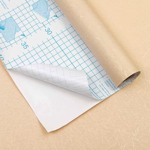 Image of Peel and Stick Wallpaper for Walls (45x300 cm) Pack of 1 | Waterproof Self Adhesive PVC Wallpaper for Bedroom, Living Room, Home, Office & Cupboard (Gold Textured)