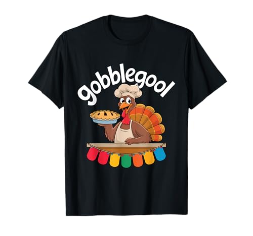 Gobblegool Thankful Turkey Day, fête amusante de Thanksgiving T-Shirt