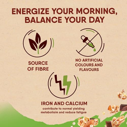 Nestle Fitness Granola With Quinoa, Almonds & Chocolate Breakfast Cereal, 450G