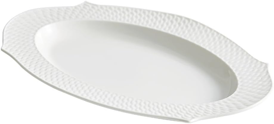 Fish Plate Household Ceramic High Temperature Resistant Microwave Steam