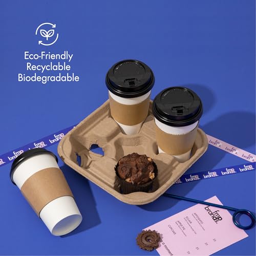 Fmp Brands FMP300188 4 Cup Disposable Drink Carrier Trays thumb #3