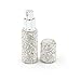 Bestbling Rhinestone Empty Portable spray bottle, cosmetic Perfume spray bottle spray essential oil bottle glass perfume bottle 10ML (Silver)