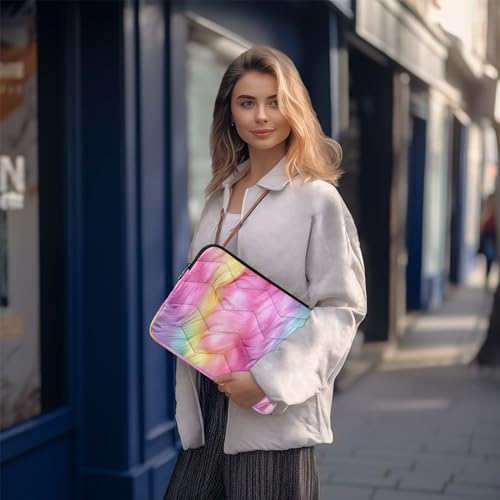 Funda para laptop 13-14 pulgadas impermeable con textura peluda miniatura 7
