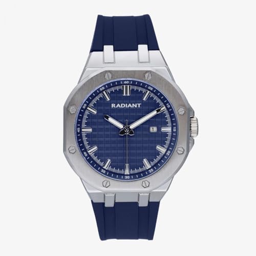 Imagen de RADIANT Reloj Hombre Leonardo Azul Correa Sili 5 ATM