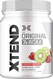 Xtend Original Bcaa Powder Strawberry Kiwi Splash | Sugar Free Post Workout Muscle Recovery Drink with Amino Acids | 7g bcaas for Men & Women| 50 Servings