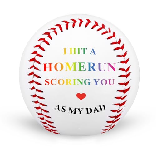 KINMES Baseball Dad Gifts for Men Funny Daddy Birthday Gift