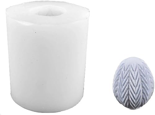 Moldes De Silicona Repostería Y Pastelería Easter 3D Egg Handmade Candle Silicone Mold DIY Simulation Egg Dessert Mousse Mold