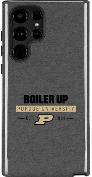 Skinit Impact Phone Case Compatible with Galaxy S25 Ultra - Officially Licensed Purdue University Purdue Logo Design