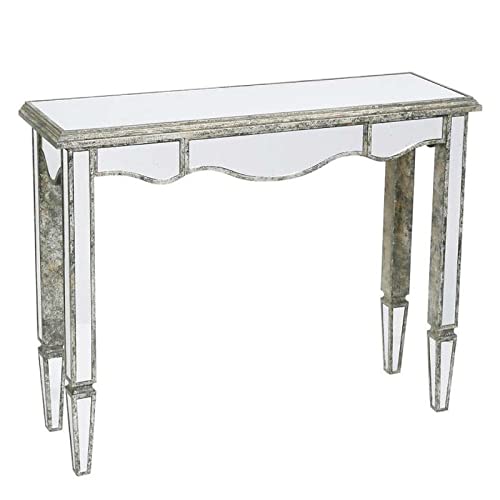 COTE TABLE Consola cajones madera Espejo 110 x 34 x 85 cm Cover