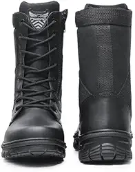 Bota Coturno Militar Acero Infantaria Preto sem Zíper