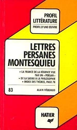 Télécharger Lettres persanes, Montesquieu : analyse critique livre En ligne
