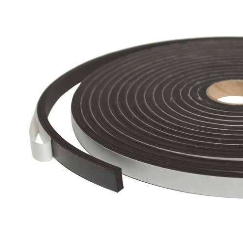 Sponge Neoprene Stripping With Adhesive 3/4 Inch Wide X 5/16 Inch Thick X 30 Feet Long - Thumbnail 2