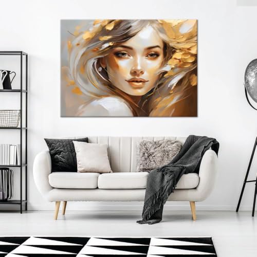 Mural de lienzo para decoración de salón, cuadro moderno de 50x70 cm 2