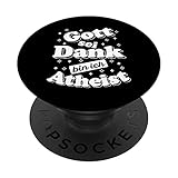 Kirchenaustritt Gott Sei Dank Bin Ich Atheist PopSockets mit austauschbarem PopGrip