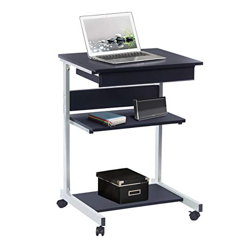 Techni Mobili Modus Metal Computer Student Laptop Desk In Graphite #TOP3