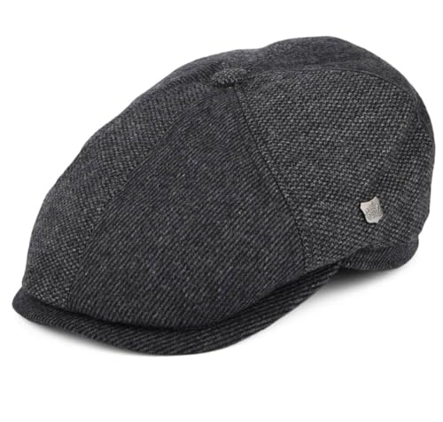 Failsworth Hudson Mix Charcoal 57 casquette plate pour en finir avec le froid