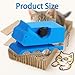 fernfern Cardboard Cutter for Cat Scratchers, 10pcs Blade Card Board Cutter Kids DIY Cat Scratchers Cardboard Strip Tool Machine for Cat Lovers