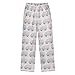 Yuiboo Elastic Waist Sleepwear Delivery Van Jogger Pajama Pants Long Indoor Outdoor with Pockets 13-14Y