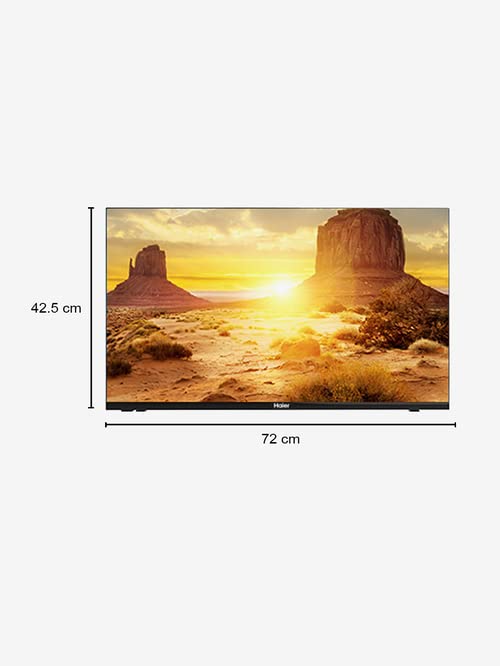 Image of Haier 80 cm (32 Inches) HD Ready LED TV LE32D4000 (2020 Model, Black)