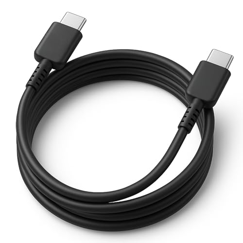 Image of TOPGO 45W Original Type C To Type C,Mobile Data Charging 1M Cable For Samsung Galaxy Superfast Power Cable A54 / A15 / A14 / A34 / A23 / F54 / F34 / F23 / F14 / M14 / M34 /M33 /S21 Fe /S22 /S23 /S23 Fe 5G /S24,Black