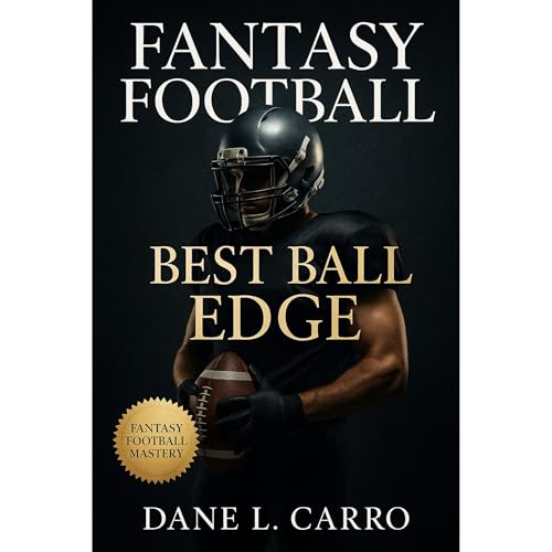 Fantasy Football Best Ball Edge Audiolibro Por Dane L. Carro arte de portada