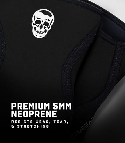 Image of Gymreapers 5MM Knee Sleeves for Weightlifting, Squats, Powerlifting, and Functional Training - Compression Knee Support for Men & Women - Joint Protection & Recovery - Pair
