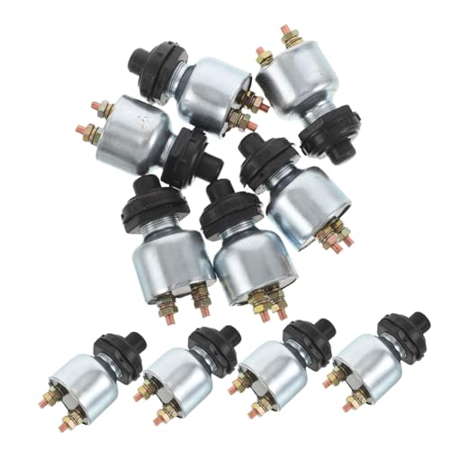 Interruptores de encendido para tractor MAGICLULU de boton pulsador kit 10 unidades