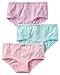 Carter's Little Girl's 3-Pack Stretch Cotton Panties (4-5T, Pink Solids)
