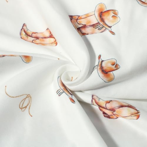 Image of Ylsteed Baby Swaddle Blanket and Headband Set, Newborn Receiving Blanket Swaddle Wrap for Girls and Boys, Swaddling Blankets Neutral for Newborn, Soft and Skin-Friendly 32 * 32 inches (Cowboy)