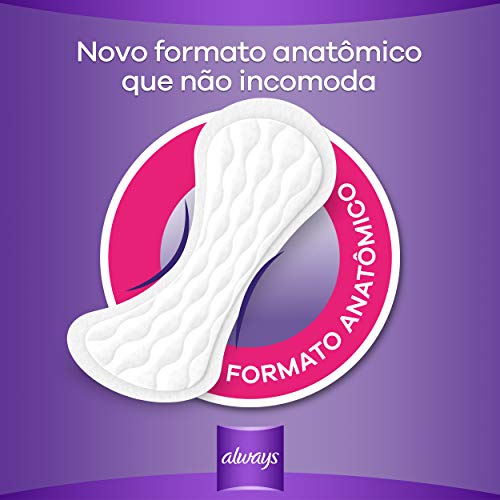 Protetor Diário Always Com Perfume - 40 unidades