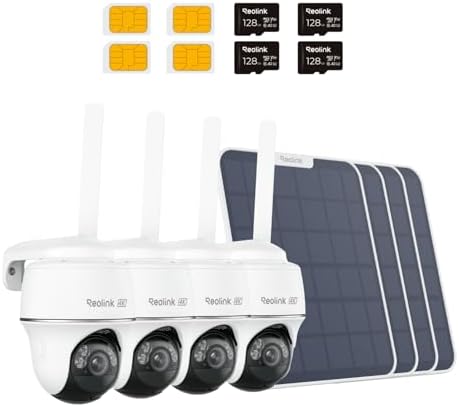 Amazon.com : REOLINK 4K 4G LTE 360° Cellular Security Camera Wireless ...