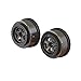ARRMA SC 2.2/3.0 Wheel 14mm Hex Blk Chrome(2)