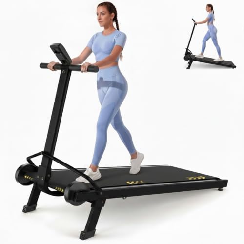 ANCHEER Manual Treadmill Foldable