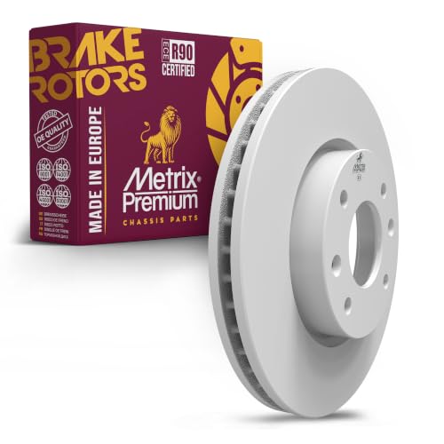 Metrix Premium Chassis Parts Coated Brake Rotor 280 mm Fits Hyundai Sonata