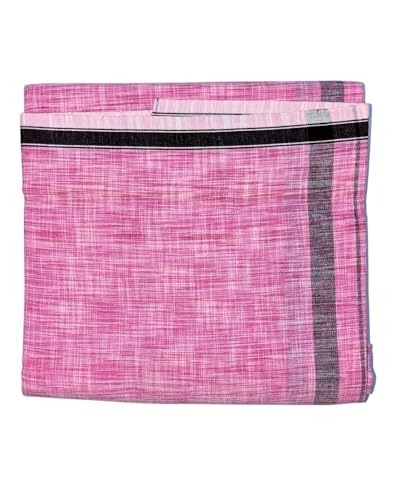 Image of Self Design Lungi & Dhoti for Men (Unstitched)| Lungi for Mens Cotton Blend | 2 Meter | Soft, Lightweight & Breathable Fabric | Ethnic Wear for Daily Use