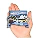 Dwutahcy 3D Wooden Fridge Magnet for Anchorage Alaska USA Travel Souvenirs Gifts Classic Home Crafts Collectibles Kitchen Decoration Office Whiteboard Landmark