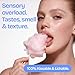 IntiMD Tasty Cotton Candy Water Based Flavored Edible Oral Gel, 2 Ounce, for Men, Women and Couples