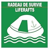 RADEAU DE SURVIE (5X5cm) - Autocollant/Sticker...
